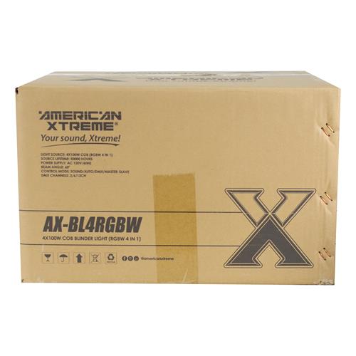 LUZ DE AUDIENCIA 4X100W COB RGBW