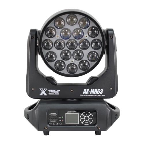 LUZ LED ROBOTICA ZOOM 19X15W RGBW