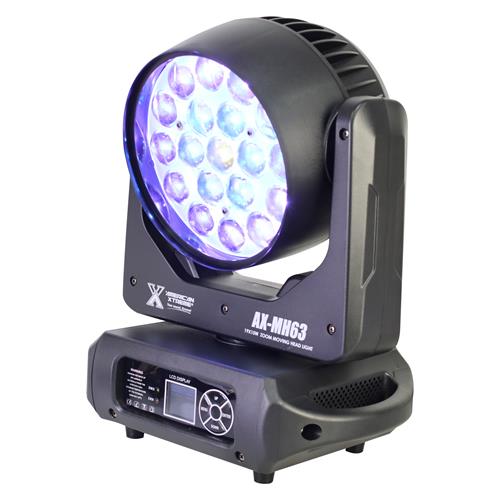 LUZ LED ROBOTICA ZOOM 19X15W RGBW