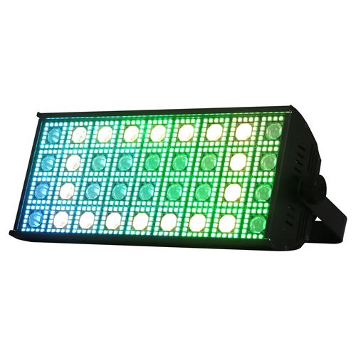 LUZ LED PANEL FIJO 648 RGB + 36X10W STROBE
