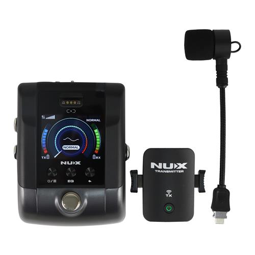 SISTEMA INALAMBRICO PEDAL/MIC PARA INSTRUMENTO DE VIENTO