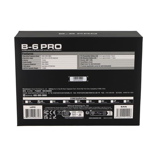 SISTEMA INALAMBRICO PEDAL/MIC PARA INSTRUMENTO DE VIENTO