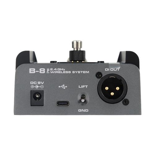 SISTEMA INALAMBRICO 2.4 GHZ CON PEDAL PARA GUITARRA