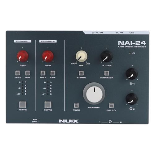 INTERFAZ DE AUDIO 2 CANALES