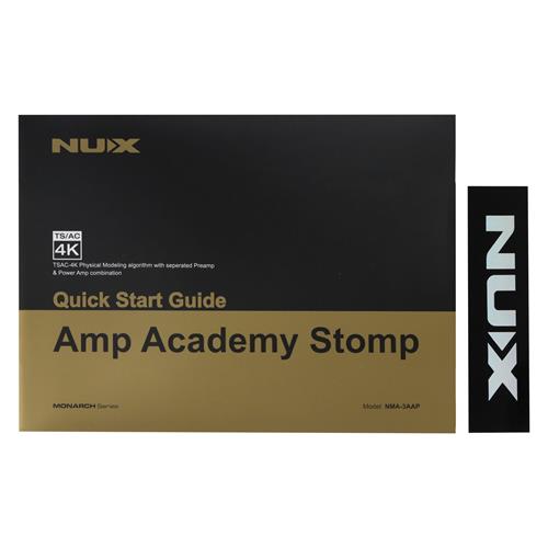 PEDAL DE EFECTO MODELADOR AMP ACADEMY STOMP
