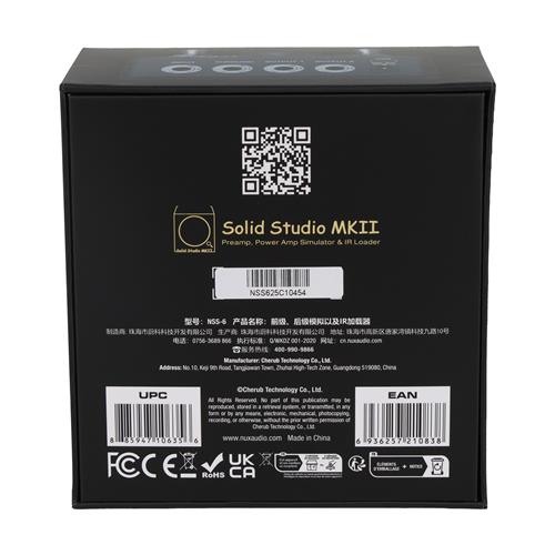 PEDAL DE EFECTO SOLID STUDIO MKII IR Y  SIMULADOR