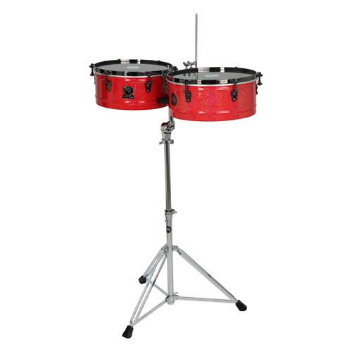 TIMBAL 14/15 PULGADAS MANOLITO RODRIGUEZ ROJO ATOMICO