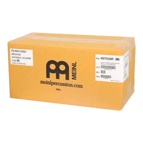 BONGO 6.75/8 PULGADAS MARATHON TRADITIONAL  ROJO VINO PARCHES REMO