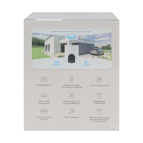 CAMARA IP WIFI EXTERIOR 3MP PANTILT CON LENTE 4MM - DIST