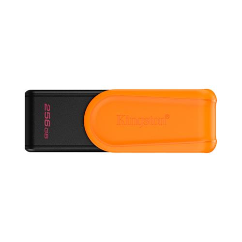 PEN DRIVE 256GB FLASH USB 3.2 DATATRAVELER EXODIA BLACK/ORANGE - CLA