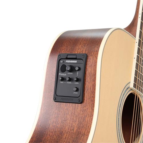 GUITARRA ELECTROACUSTICA MR NATURAL SATIN - DESC
