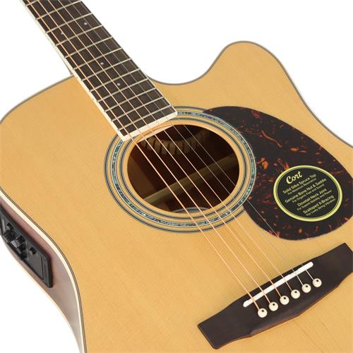 GUITARRA ELECTROACUSTICA MR NATURAL SATIN - DESC