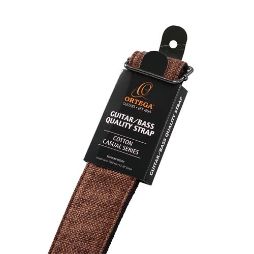 CORREA DE ALGODON PARA GUITARRA CAFE