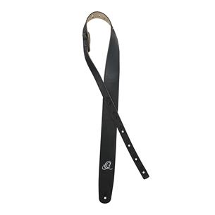 CORREA PARA GUITARRA CUERO SUEDE SERIES NEGRO CENIZA