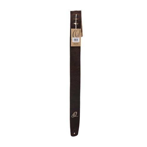 CORREA PARA GUITARRA CUERO SUEDE SERIES CAFE