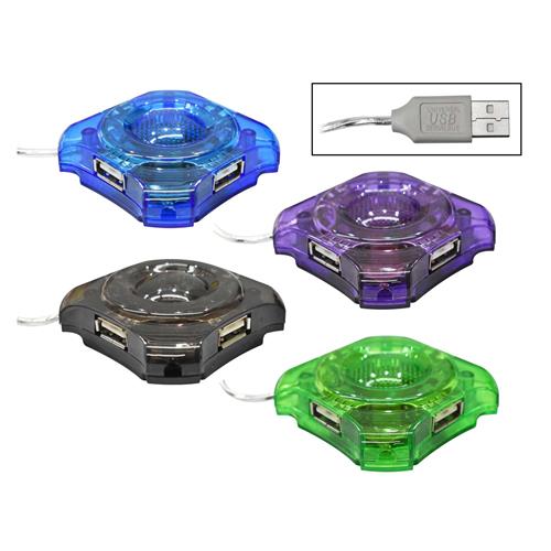 CONCENTRADOR USB HUB/4 PUERTOS = FY1041