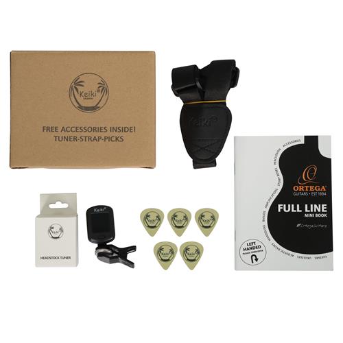 UKULELE SOPRANO ARCE CON PACK ACCESORIOS