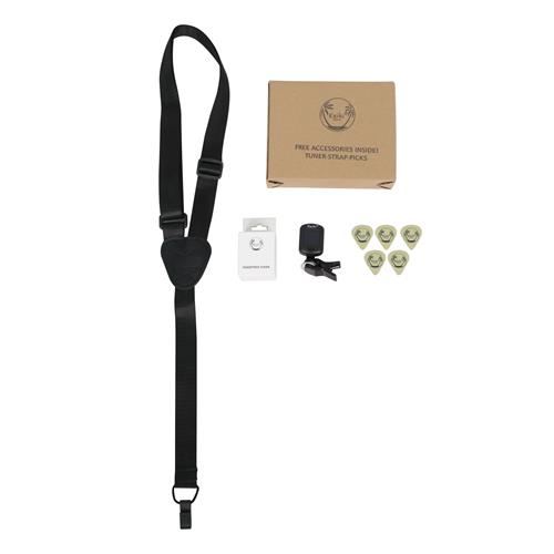UKULELE SOPRANO ACACIA CON PACK ACCESORIOS