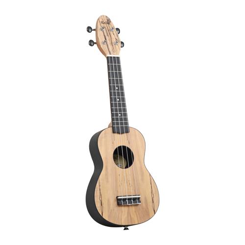 UKULELE SOPRANO ARCE VETEADO CON PACK ACCESORIOS