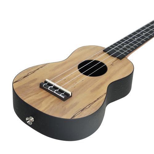 UKULELE SOPRANO ARCE VETEADO CON PACK ACCESORIOS