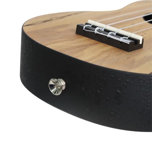 UKULELE SOPRANO ARCE VETEADO CON PACK ACCESORIOS