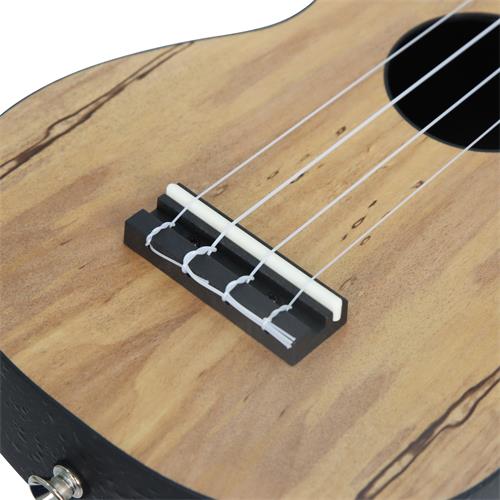 UKULELE SOPRANO ARCE VETEADO CON PACK ACCESORIOS