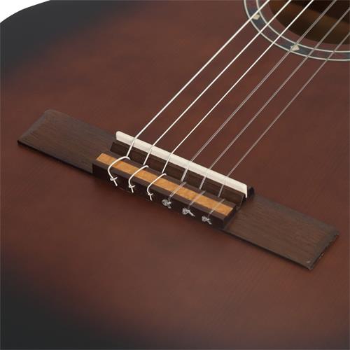 GUITARRA CLASICA 4/4 STUDENT SERIES PRO BOURBON BURST