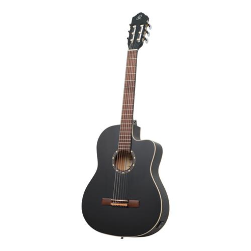 GUITARRA ELECTROCLASICA 4/4 FAMILY SERIES NEGRO CON ESTUCHE