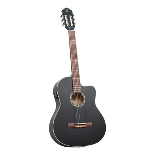GUITARRA ELECTROCLASICA 4/4 FAMILY SERIES NEGRO CON ESTUCHE