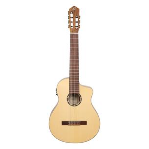 GUITARRA ELECTROCLASICA 4/4 FAMILY SERIES PRO 7-CUERDAS NATURAL CON ESTUCHE