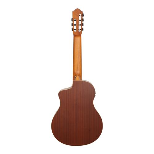 GUITARRA ELECTROCLASICA 4/4 FAMILY SERIES PRO 7-CUERDAS NATURAL CON ESTUCHE