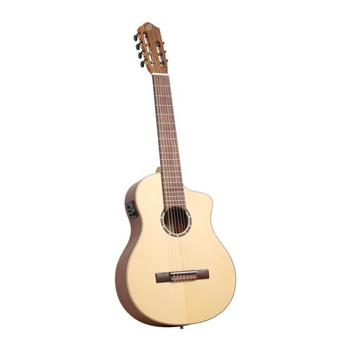 GUITARRA ELECTROCLASICA 4/4 FAMILY SERIES PRO 7-CUERDAS NATURAL CON ESTUCHE