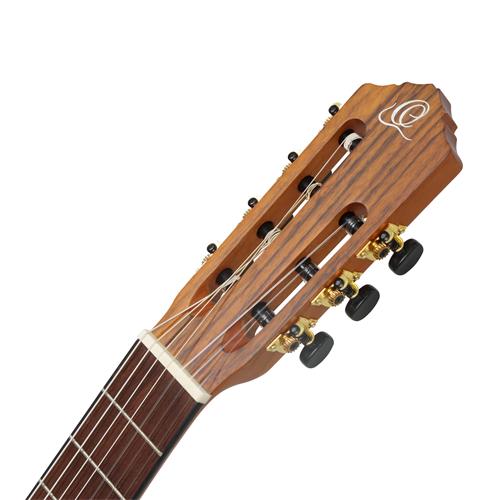GUITARRA ELECTROCLASICA 4/4 FAMILY SERIES PRO 7-CUERDAS NATURAL CON ESTUCHE