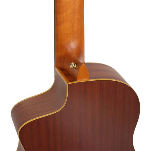 GUITARRA ELECTROCLASICA 4/4 FAMILY SERIES PRO 7-CUERDAS NATURAL CON ESTUCHE