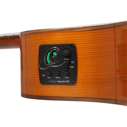 GUITARRA FLAMENCA ELECTROCLASICA 4/4 FAMILY SERIES PRO NATURAL CON ESTUCHE