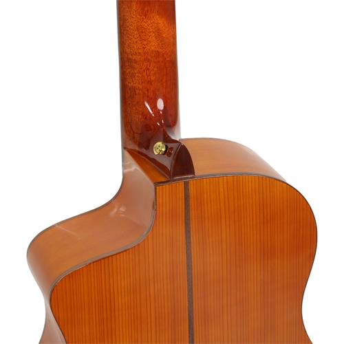 GUITARRA FLAMENCA ELECTROCLASICA 4/4 FAMILY SERIES PRO NATURAL CON ESTUCHE