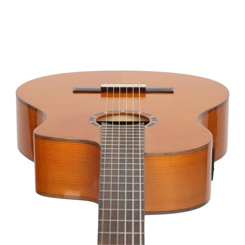 GUITARRA FLAMENCA ELECTROCLASICA 4/4 FAMILY SERIES PRO NATURAL CON ESTUCHE