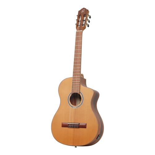 GUITARRA ELECTROCLASICA 7/8 THERMO SERIES ACABADO TOSTADO CON ESTUCHE