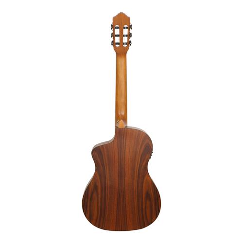 GUITARRA ELECTROCLASICA 7/8 THERMO SERIES ACABADO TOSTADO CON ESTUCHE