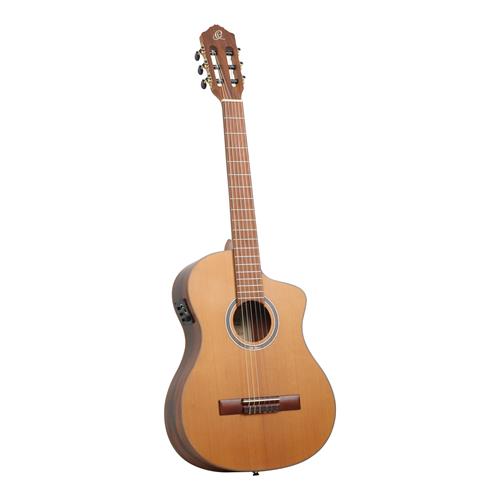 GUITARRA ELECTROCLASICA 7/8 THERMO SERIES ACABADO TOSTADO CON ESTUCHE