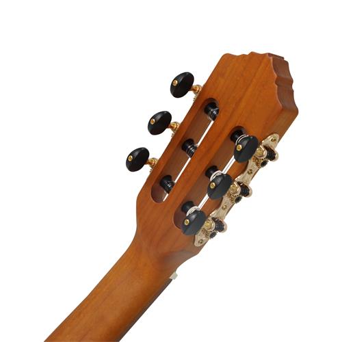 GUITARRA ELECTROCLASICA 7/8 THERMO SERIES ACABADO TOSTADO CON ESTUCHE