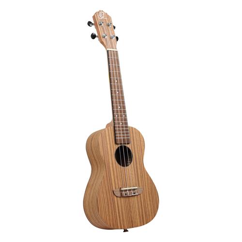 UKULELE CONCIERTO ZEBRANO TIMBER SERIES CON ESTUCHE