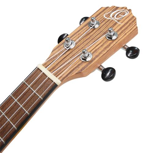 UKULELE CONCIERTO ZEBRANO TIMBER SERIES CON ESTUCHE