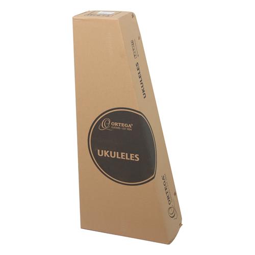 UKULELE ELECTROACUSTICO CONCIERTO ZEBRANO TIMBER SERIES CON ESTUCHE