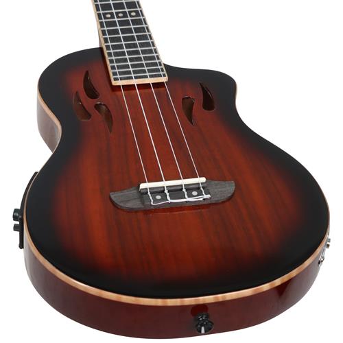 UKULELE ELECTROACUSTICO TENOR ACACIA TOURPLAYER SERIES CON ESTUCHE
