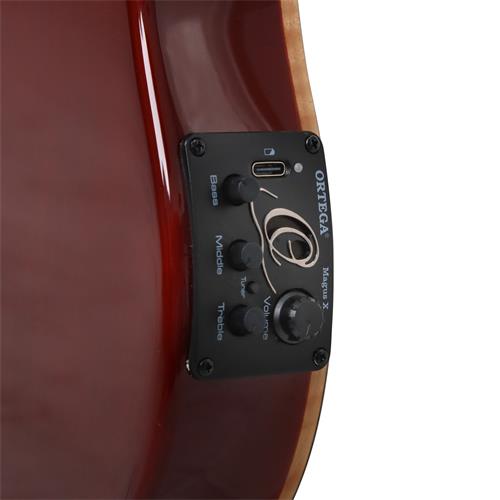 UKULELE ELECTROACUSTICO TENOR ACACIA TOURPLAYER SERIES CON ESTUCHE