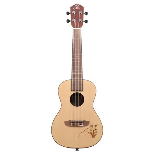 UKULELE CONCIERTO ABETO/SAPELLI BONFIRE SERIES