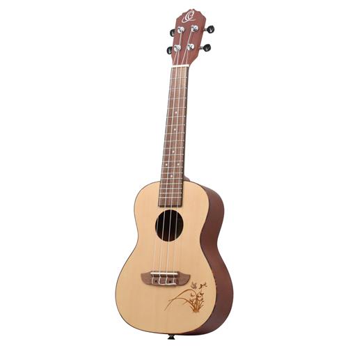 UKULELE CONCIERTO ABETO/SAPELLI BONFIRE SERIES