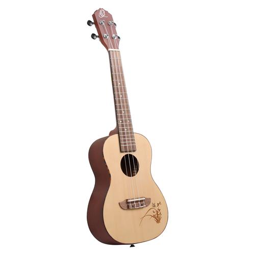 UKULELE CONCIERTO ABETO/SAPELLI BONFIRE SERIES
