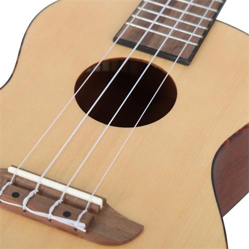 UKULELE CONCIERTO ABETO/SAPELLI BONFIRE SERIES